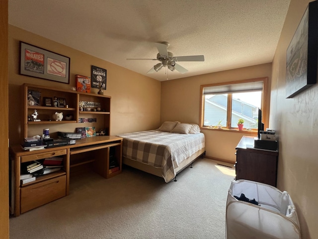 823 4th St NE, Byron, MN 55920 - bedroom featuring light carpet and ceiling fan