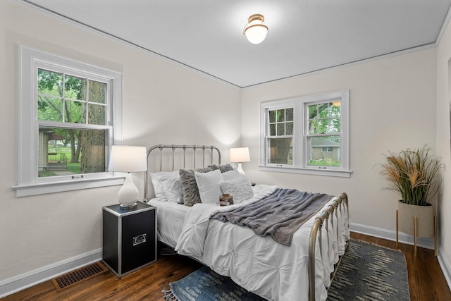 3017 32nd Ave NE, Saint Anthony, MN 55418 - bedroom with wood finished floors and baseboards
