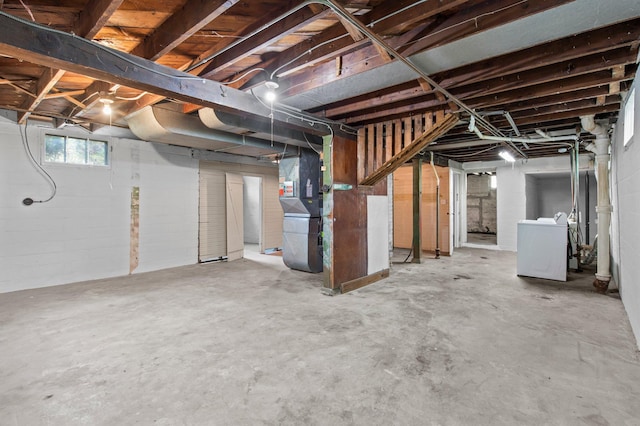 3017 32nd Ave NE, Saint Anthony, MN 55418 - basement featuring washer / dryer