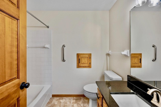 7158 Deerwood Ln N, Maple Grove, MN 55369 - full bathroom with vanity and washtub / shower combination