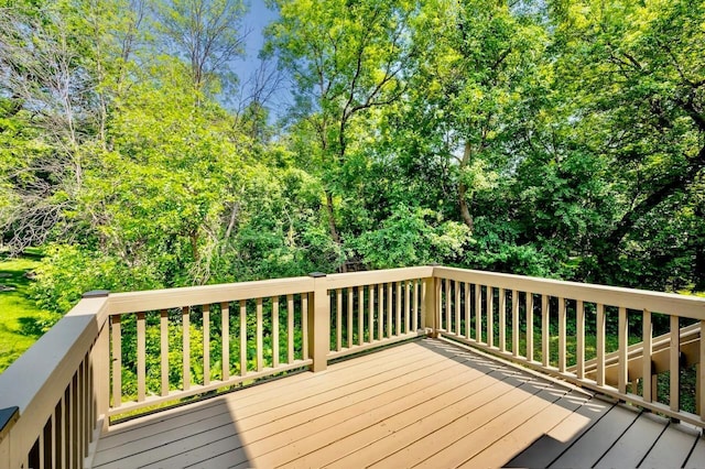 7158 Deerwood Ln N, Maple Grove, MN 55369 - view of wooden deck