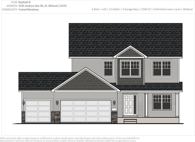 3235 Jandura Ave NE, Saint Michael, MN 55376 - view of a document