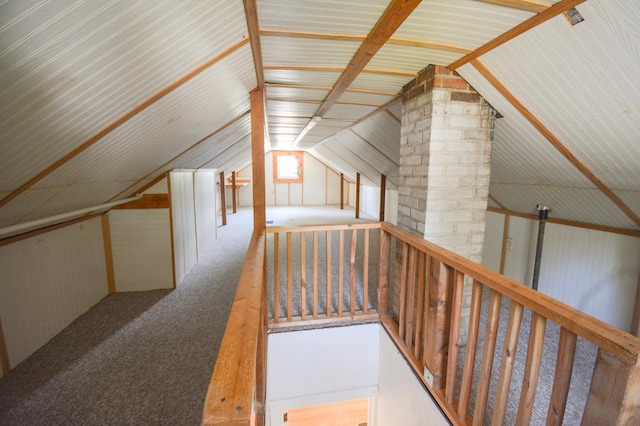 1331 1st St SE, Rochester, MN 55904 - additional living space with lofted ceiling and carpet floors