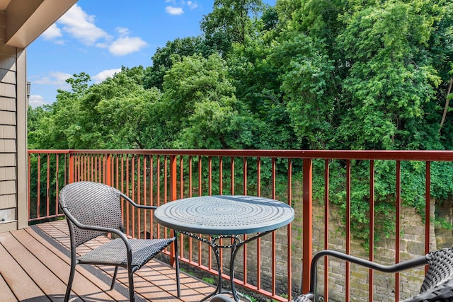 620 Main St N Unit 412, Stillwater, MN 55082 - view of wooden deck