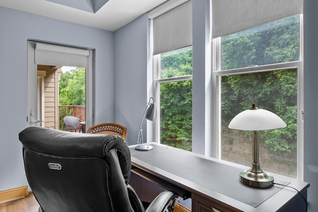 620 Main St N Unit 412, Stillwater, MN 55082 - office featuring wood finished floors