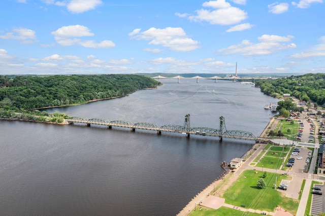 620 Main St N Unit 412, Stillwater, MN 55082 - aerial view of a nearby body of water and a notable bridge
