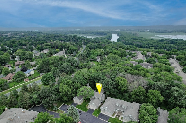 7813 111th St, Bloomington, MN 55438 - aerial overview of property's location with nearby suburban area