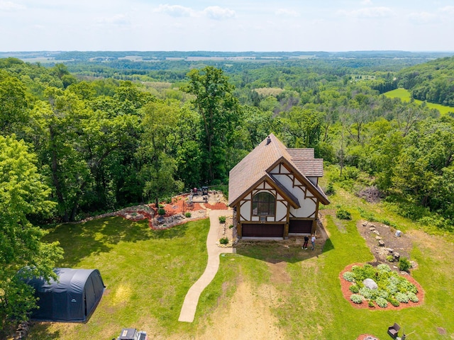 W11333 862nd St, Clifton Twp, WI 54022 - aerial view of a heavily wooded area