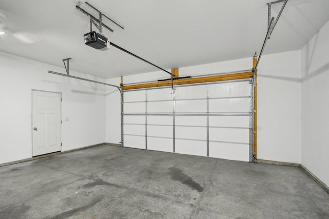 1019 188th St, Garfield Twp, WI 54009 - garage with a garage door opener and baseboards