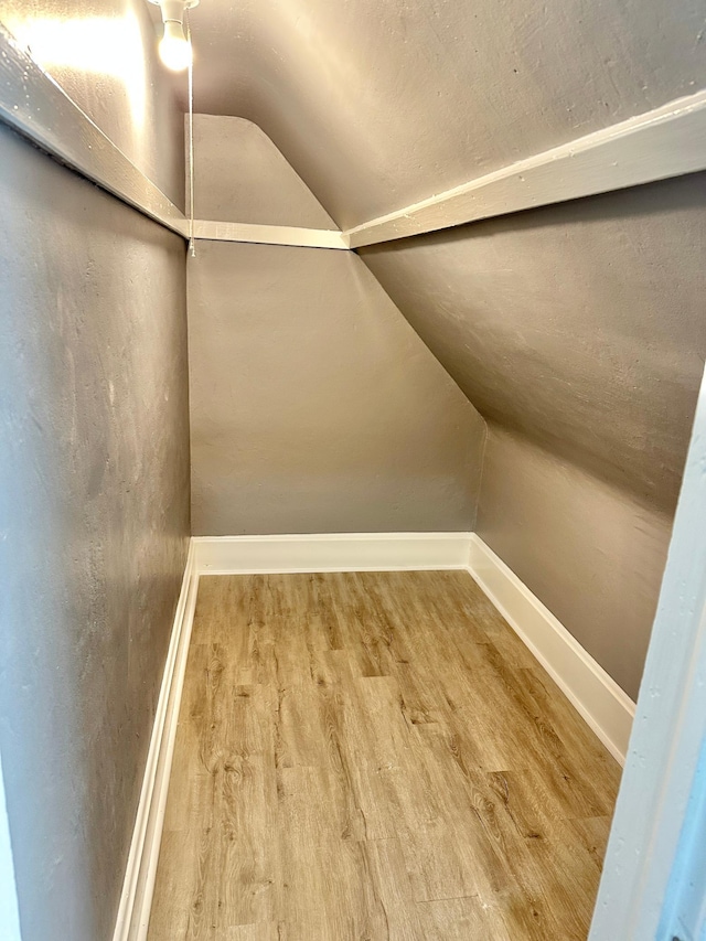803 Jefferson Ave, Albert Lea, MN 56007 - walk in closet with wood finished floors and lofted ceiling