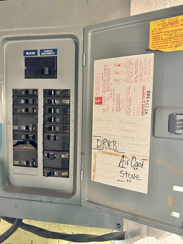 803 Jefferson Ave, Albert Lea, MN 56007 - utility room with electric panel