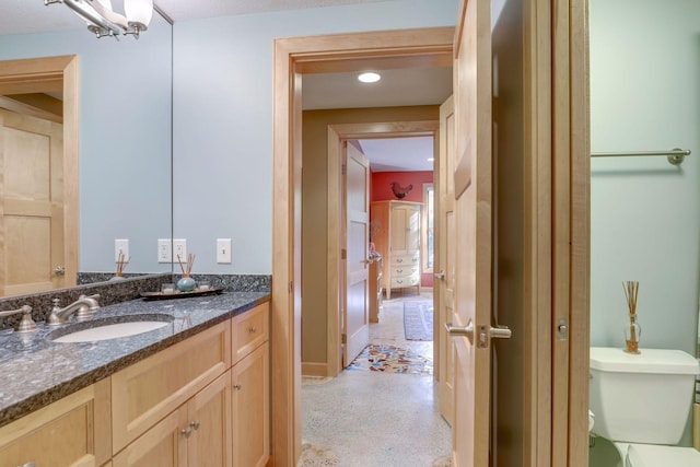 10025 Adam Ave, Inver Grove Heights, MN 55077 - bathroom with vanity and recessed lighting