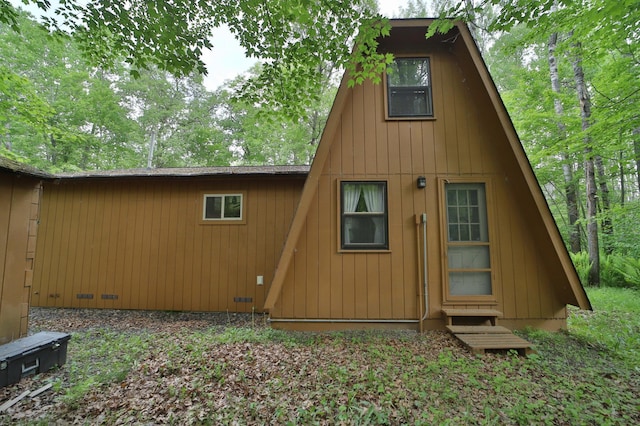 19489 Blue Ln E, Emily, MN 56447 - view of back of property