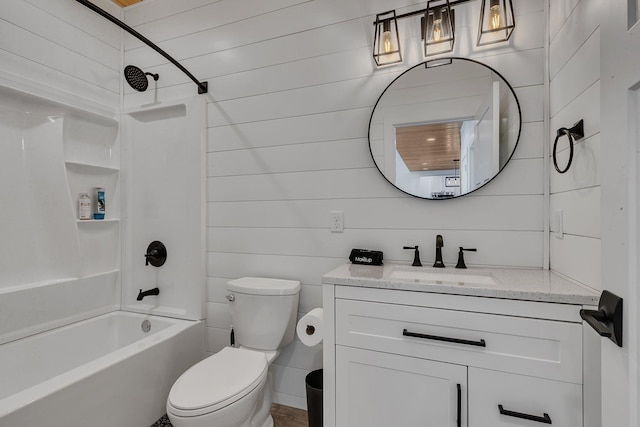 565 Brooks Lake Rd NW, Cokato, MN 55321 - bathroom featuring vanity and shower / bathtub combination