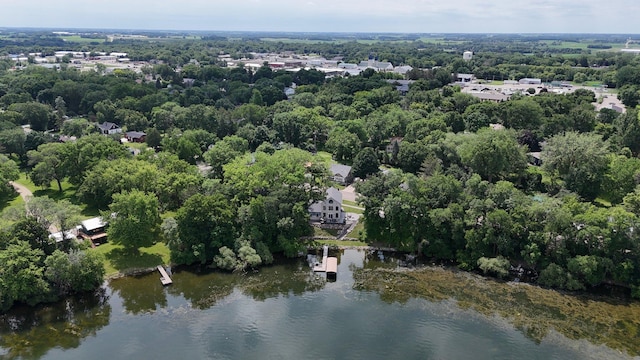 565 Brooks Lake Rd NW, Cokato, MN 55321 - aerial overview of property's location featuring a nearby body of water