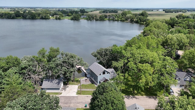 565 Brooks Lake Rd NW, Cokato, MN 55321 - drone / aerial view of a large body of water