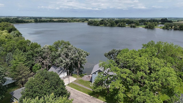 565 Brooks Lake Rd NW, Cokato, MN 55321 - drone / aerial view of a nearby body of water