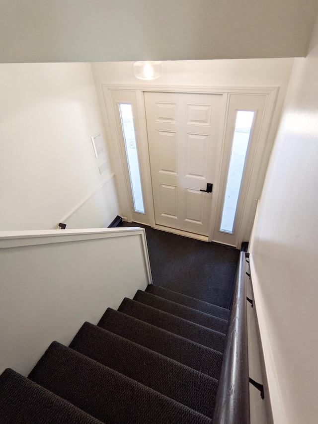 1101 Spring Creek Rd, Northfield, MN 55057 - stairway featuring plenty of natural light