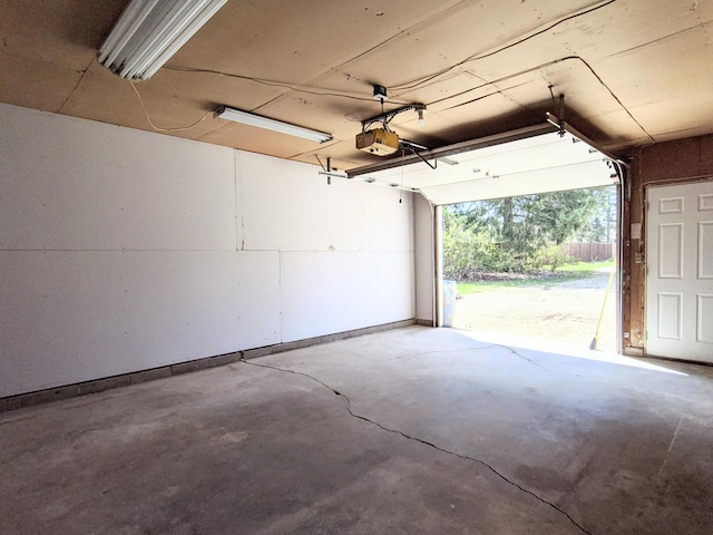 1101 Spring Creek Rd, Northfield, MN 55057 - garage featuring a garage door opener