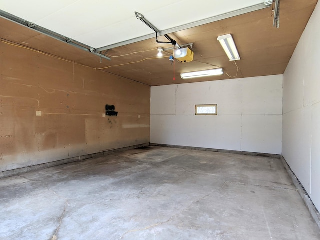 1101 Spring Creek Rd, Northfield, MN 55057 - garage featuring a garage door opener