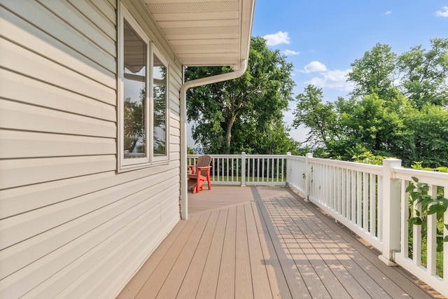 13771 Schuelke Beach Rd NW, Leaf Valley Twp, MN 56354 - view of wooden terrace