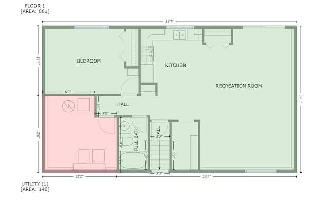 18125 Fillmore St NE, East Bethel, MN 55011 - view of floor plan / room layout