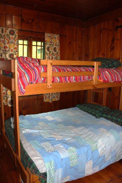 32704 310th Ln, Aitkin, MN 56431 - bedroom featuring wood finished floors and wooden walls