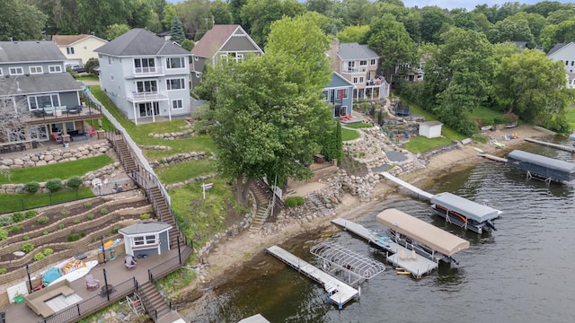 3868 Green Heights Trl SW, Prior Lake, MN 55372 - drone / aerial view of a nearby body of water