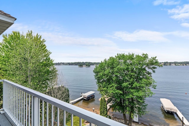 3868 Green Heights Trl SW, Prior Lake, MN 55372 - water view featuring a floating dock