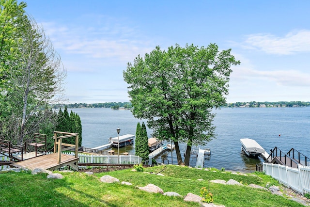 3868 Green Heights Trl SW, Prior Lake, MN 55372 - dock area featuring a water view