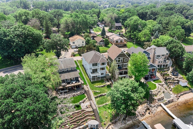 3868 Green Heights Trl SW, Prior Lake, MN 55372 - aerial view of residential area with a nearby body of water
