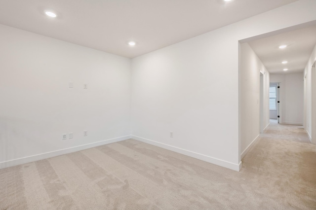 20141 63rd Ave, Corcoran, MN 55340 - unfurnished room featuring light colored carpet, recessed lighting, and baseboards