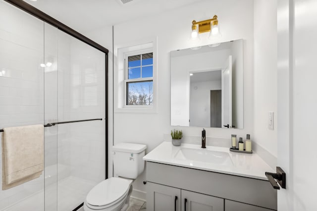 20141 63rd Ave, Corcoran, MN 55340 - bathroom with vanity and a stall shower