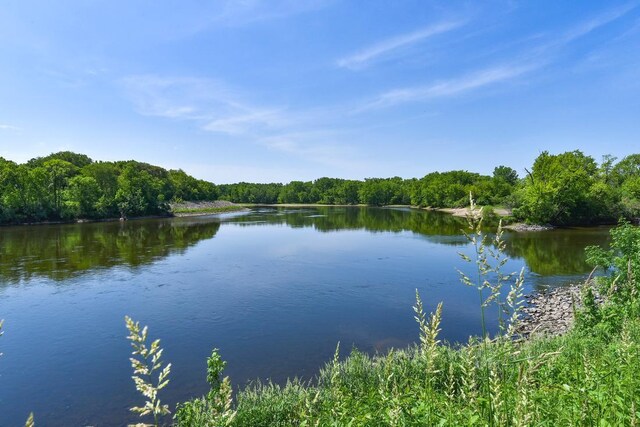 18736 Ivanhoe St NW, Elk River, MN 55330 - water view with a heavily wooded area