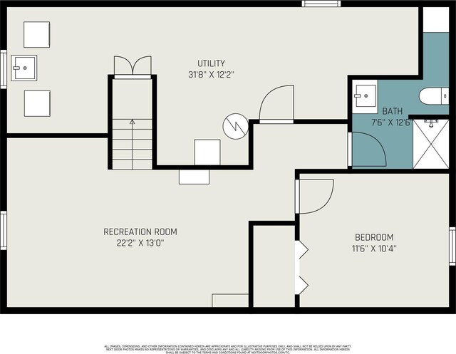 3101 Texas Ave S, Saint Louis Park, MN 55426 - view of room layout