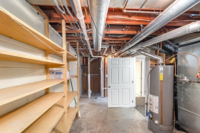 3101 Texas Ave S, Saint Louis Park, MN 55426 - unfinished basement with water heater