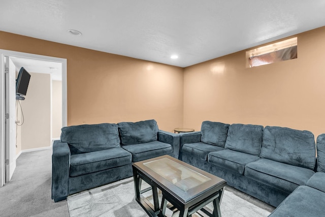 495 Saint Anthony Ave, Saint Paul, MN 55103 - living room with light colored carpet and recessed lighting