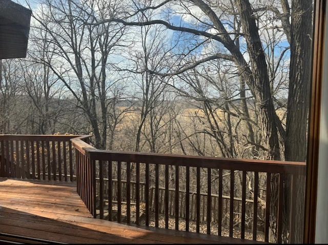 606 Swain St, Redwood Falls, MN 56283 - view of wooden deck