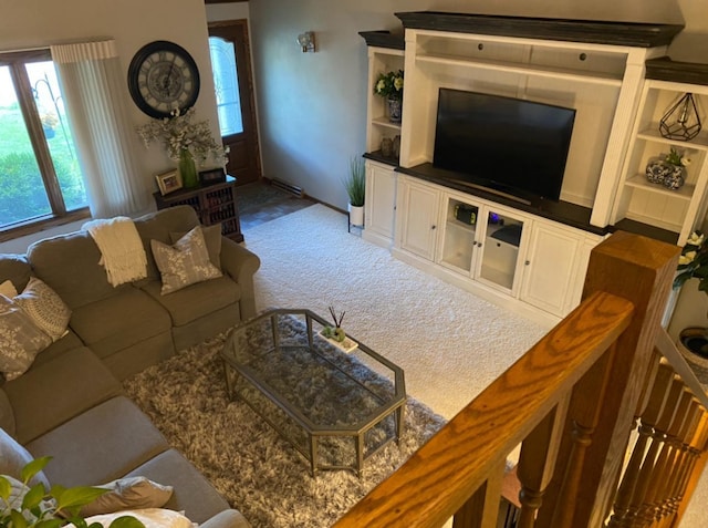606 Swain St, Redwood Falls, MN 56283 - carpeted living room featuring baseboards