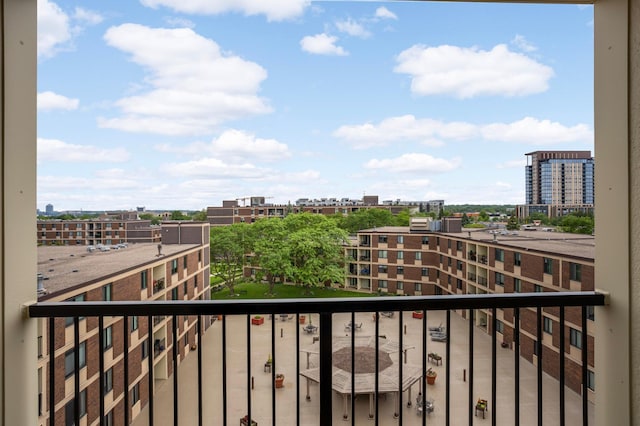 7200 York Ave S Unit 608, Edina, MN 55435 - balcony with a view of city