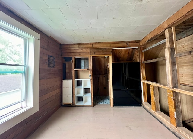 406 1st St S, Hoffman, MN 56339 - spare room with wood walls