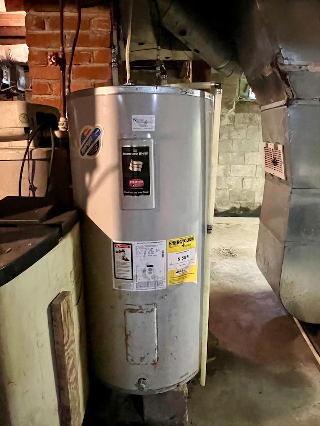 406 1st St S, Hoffman, MN 56339 - utilities with water heater and heating unit