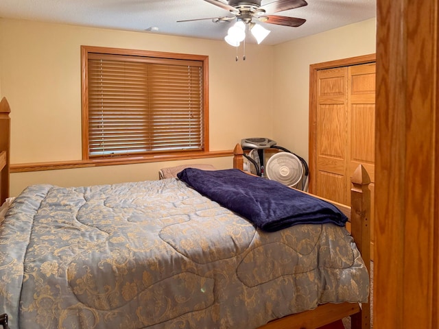 922 Whiskey Rd NW, Isanti, MN 55040 - bedroom featuring ceiling fan
