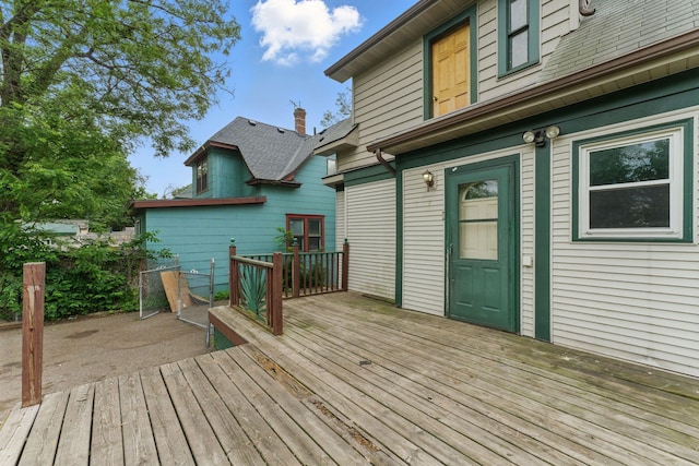 363 Geranium Ave E, Saint Paul, MN 55130 - view of wooden deck