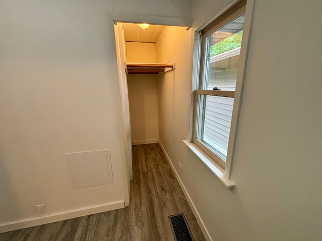 1116 Whitford St, Fergus Falls, MN 56537 - spacious closet featuring dark wood finished floors
