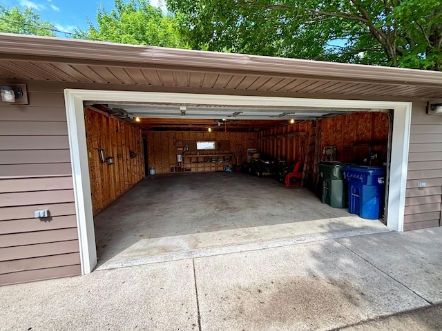 1116 Whitford St, Fergus Falls, MN 56537 - garage featuring concrete driveway