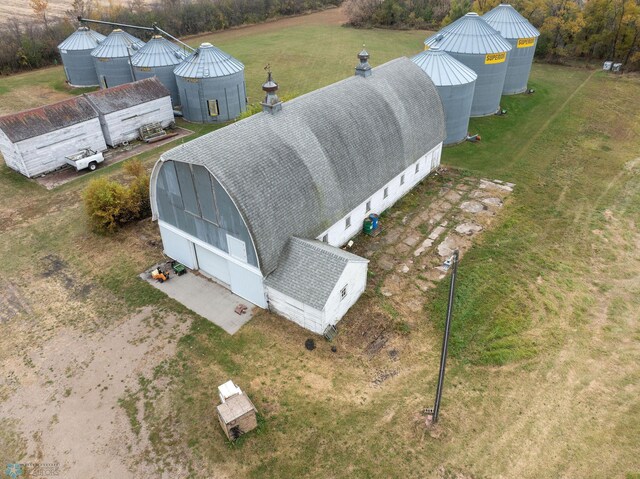 5555 167th Ave SE, Walcott, ND 58051 - aerial view of property and surrounding area