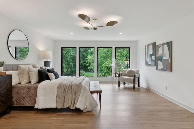 6608 Pawnee Rd, Edina, MN 55439 - bedroom featuring wood finished floors and recessed lighting