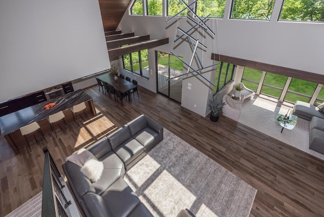 19923 See Gull Rd, Brainerd, MN 56401 - living room with wood finished floors and plenty of natural light