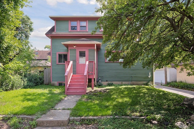 3015 22nd St, Minneapolis, MN 55406 - view of front of house with a front yard
